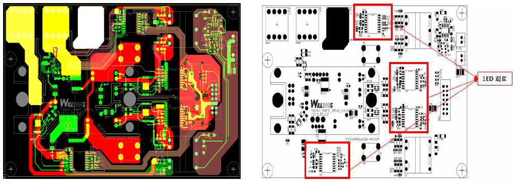 인버터 Gate Drive PCB Artwork