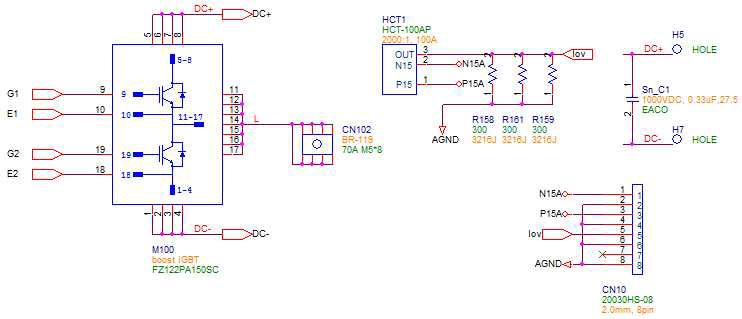 컨버터 IGBT Module 회로 설계