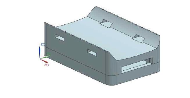 메인 임베디드 시스템 하우징 3D 설계자료