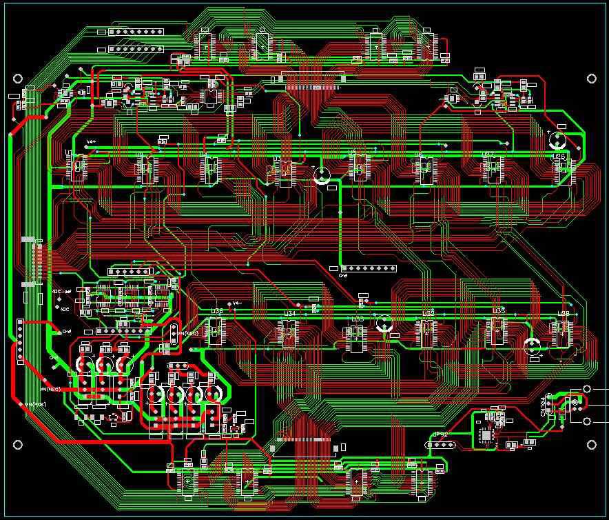 구동보드 PCB layout 회로도