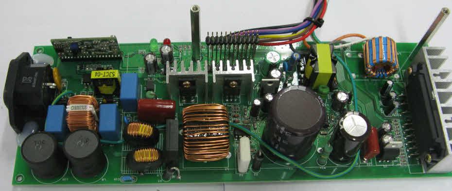 PLC 통신모듈을 탑재한 FFU BLDC 2차 개발품