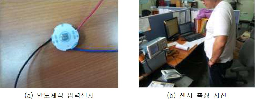 압력센서 성능 테스트