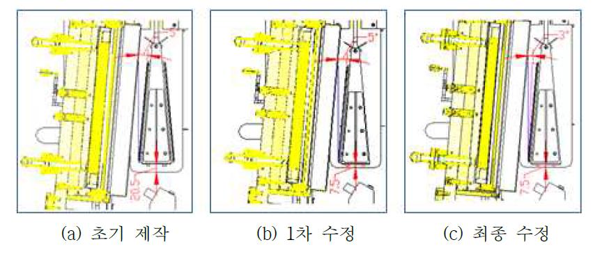 증착두께 균일도 확보를 위한 Tray 수정