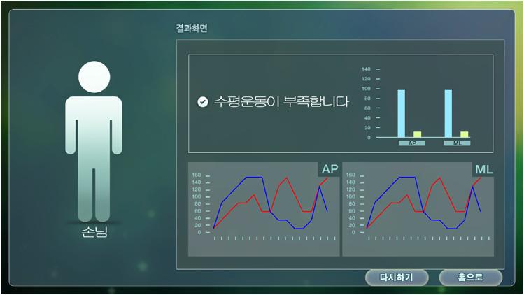 결과 화면