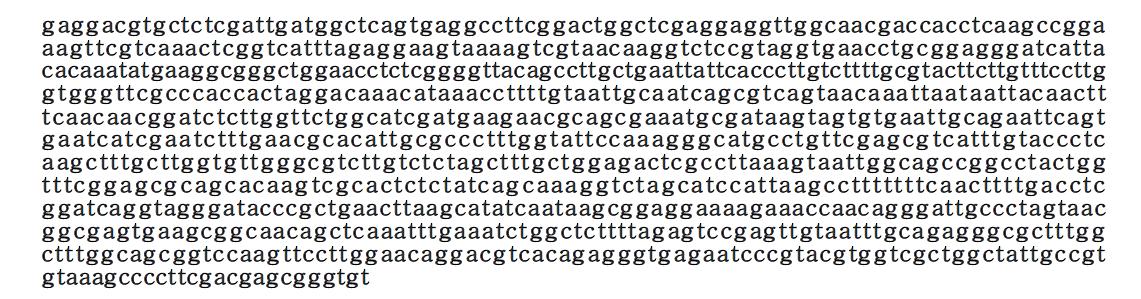 18S rDNA sequence of OD 7(Alternaria tenuissima).