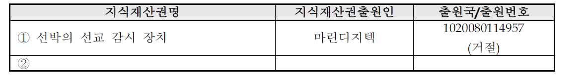 국내외 관련지식재산권 현황