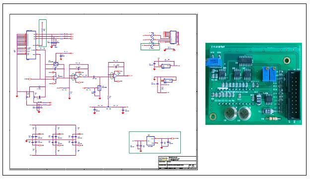 아날로그 보드 회로도 및 완성보드