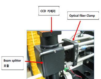 현미경 모듈 상부 구성도