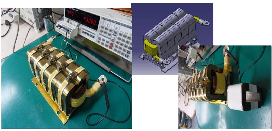 제작된 Inductor