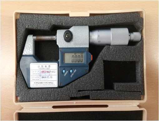 PCB 두께 측정 Micrometer