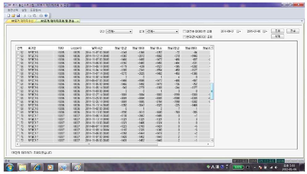 R/F 로거 현장 수집데이터 (3)