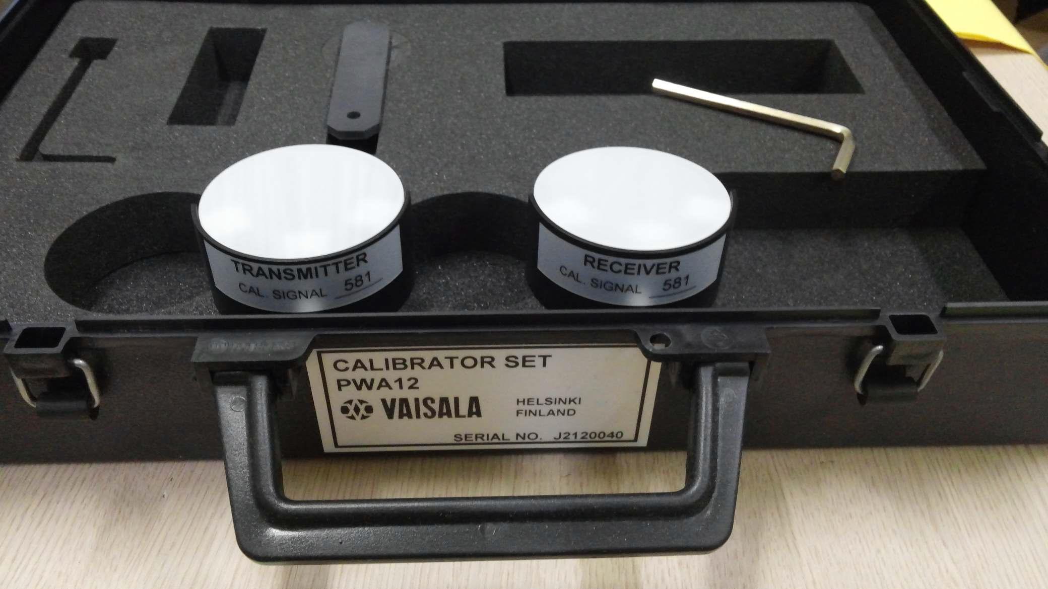Vaisala’s reference plates for PWD22 scatterometer calibration.