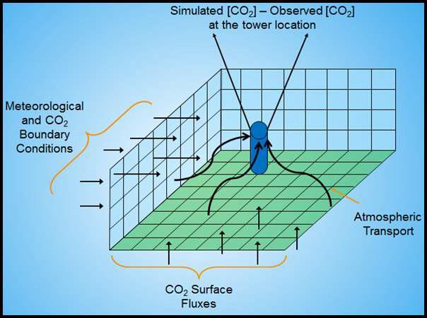 WRF-Chem based on carbon tracking system