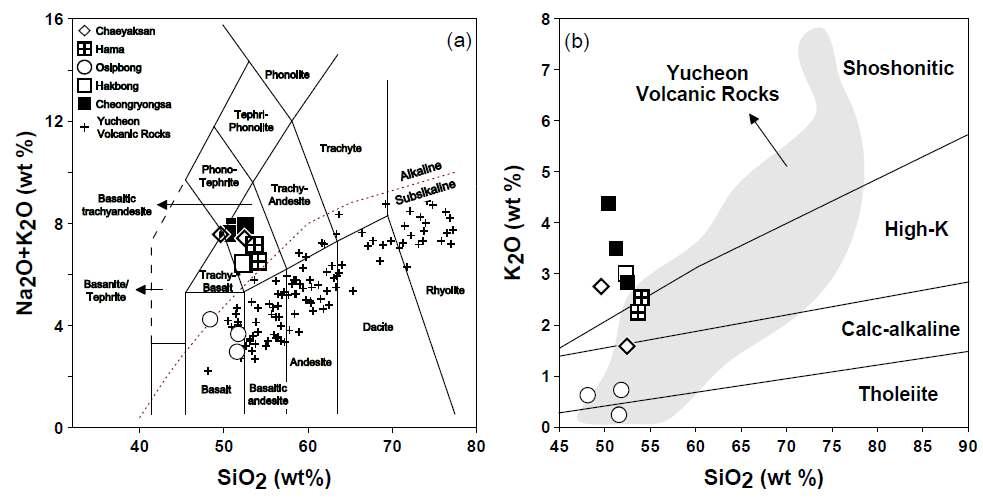 [보고서]폭발성 화산체 입자의 화학적 특성 연구