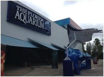The Florida Aquarium의 입구