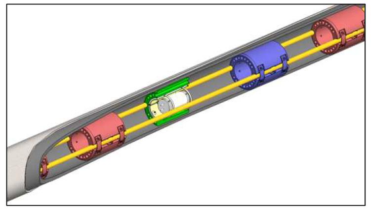 Interior structure of sensor modules