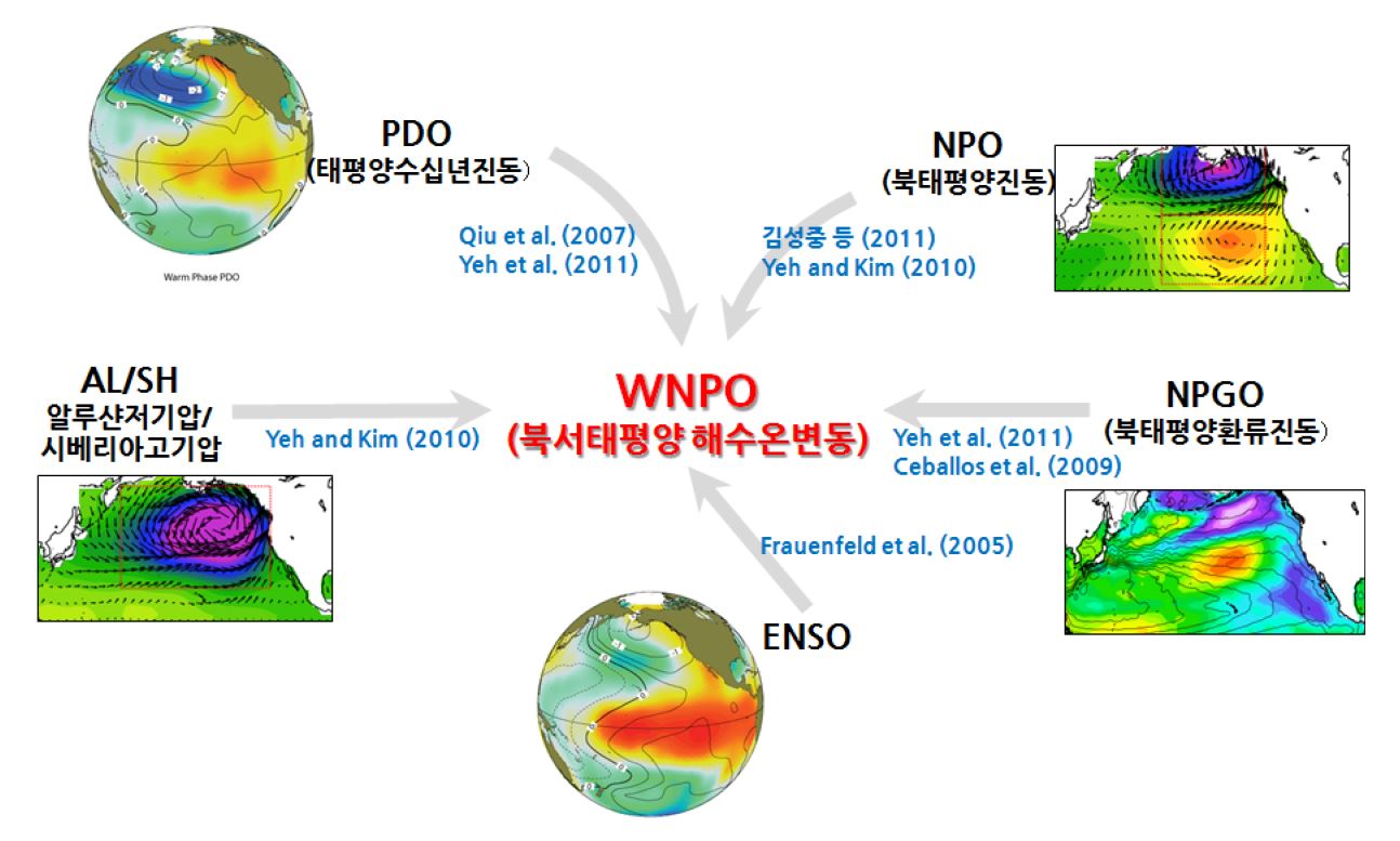 국내외 연구개발 동향 및 결과(태평양 기후 변동 연구(일변량))