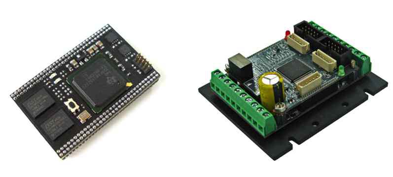 micro contoller module 과 motor driver