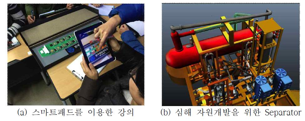 스마트 강의 시스템 및 최신 해양설비 컨텐츠