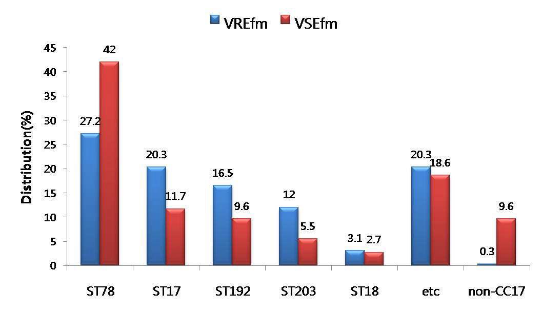 VRE와 VSE의 ST 비교