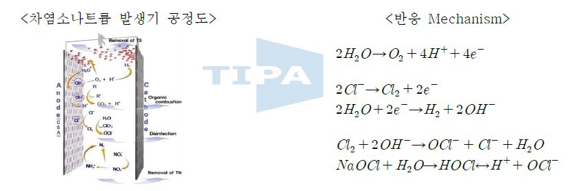 전기분해 시스템 반응원리