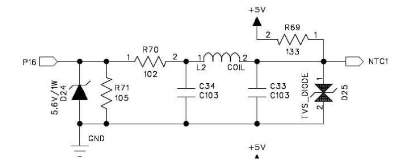 Analog Temperature 회로