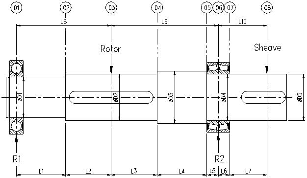 Shaft Dimension