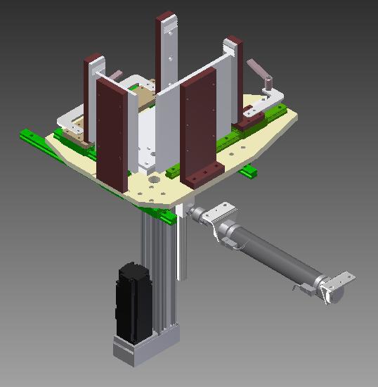 OCA, W/TSP, Panel 공급 Unit 3D 모델링