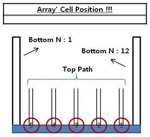 5개의 Single Cell이 모여 Array Sample을 형성함.