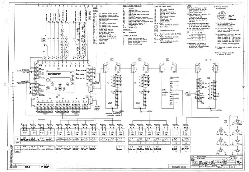 Service diagram (ZR160 VSD)