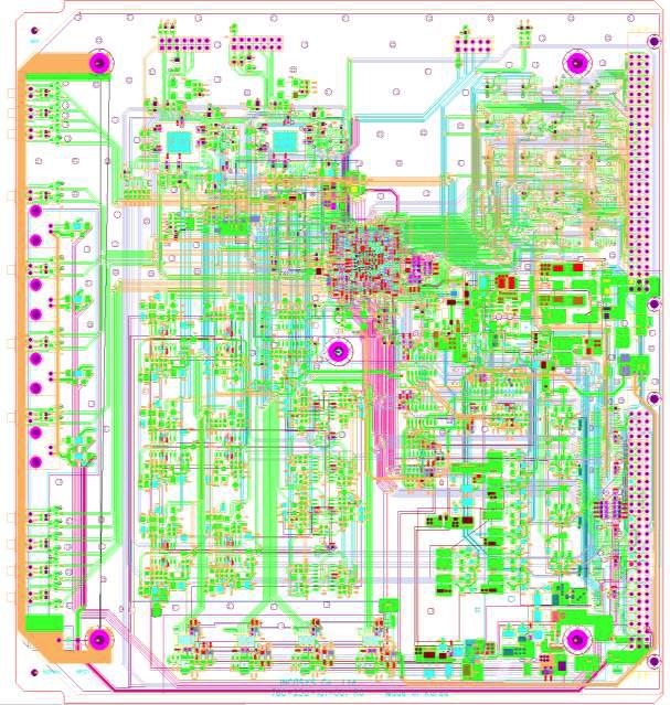 7625 Speed Monitor PCB Layout