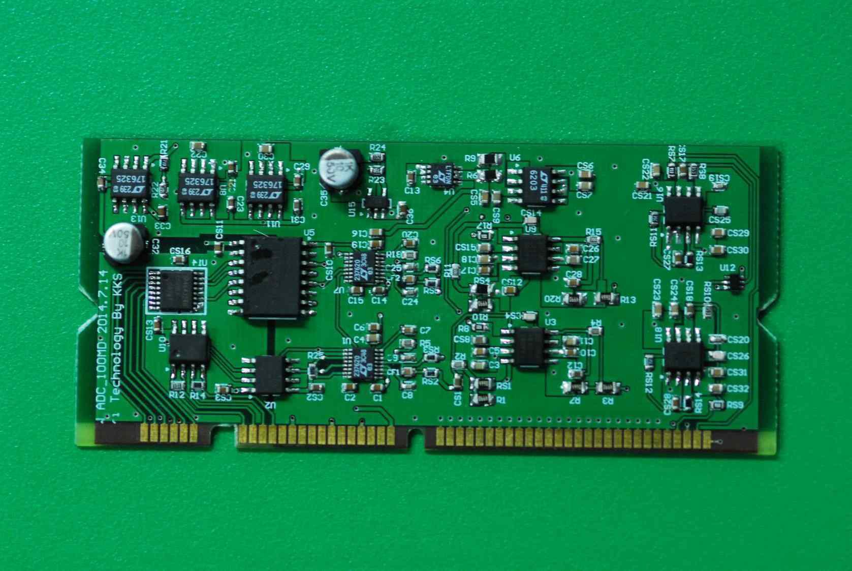 ADC 모듈 PCB 사진