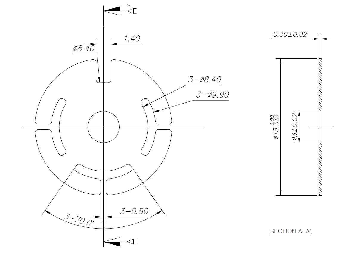 개발 Yoke 2D modeling