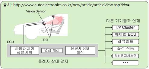 덴소 DSM(Driver State Monitoring System) 구성