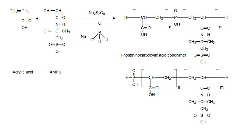 인(Phosphorous) 함유 제품 중합반응 Mechanism 및 구조