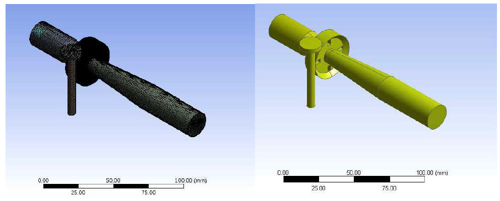 Simulation Mesh Structure for Final Case