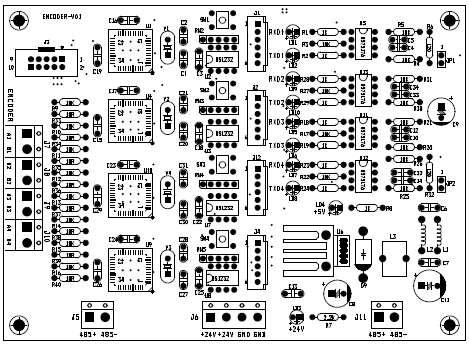 Encoder 연산을 위한 PCB Board Lay-out