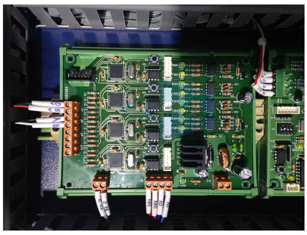 Encoder Pulse Signal을 전류값으로 변환하기 위한 AI Board