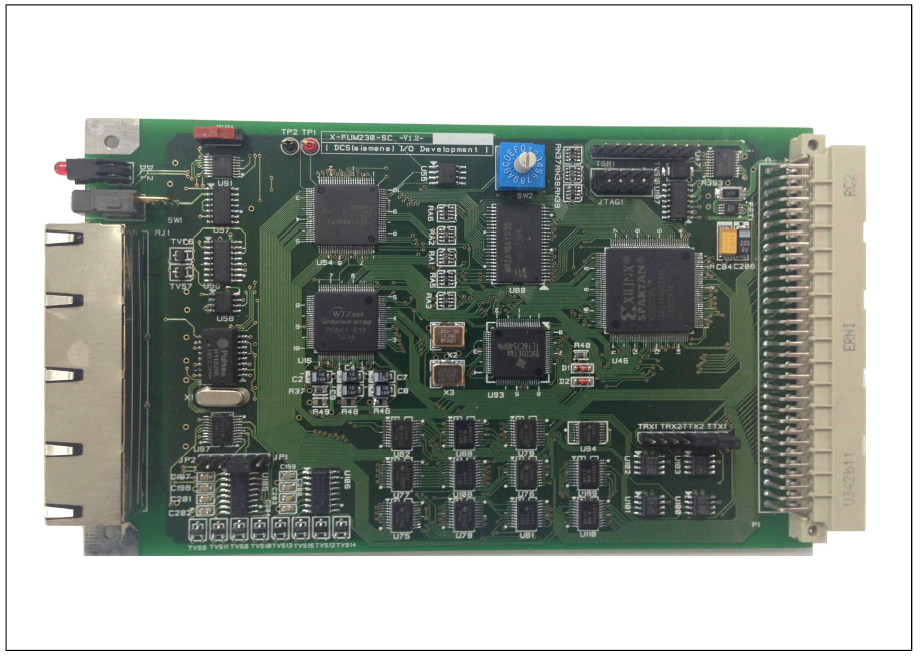 FUM511, FUM230 장착용 CPU 보드 시제품 사진
