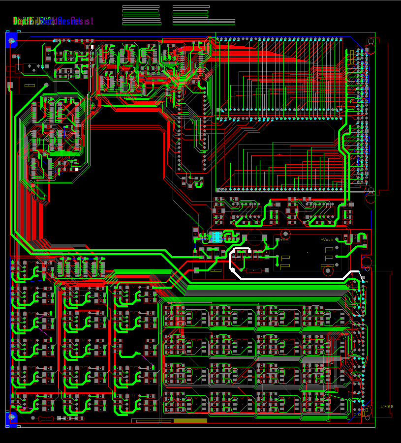 FUM511 전자카드 PCB 설계