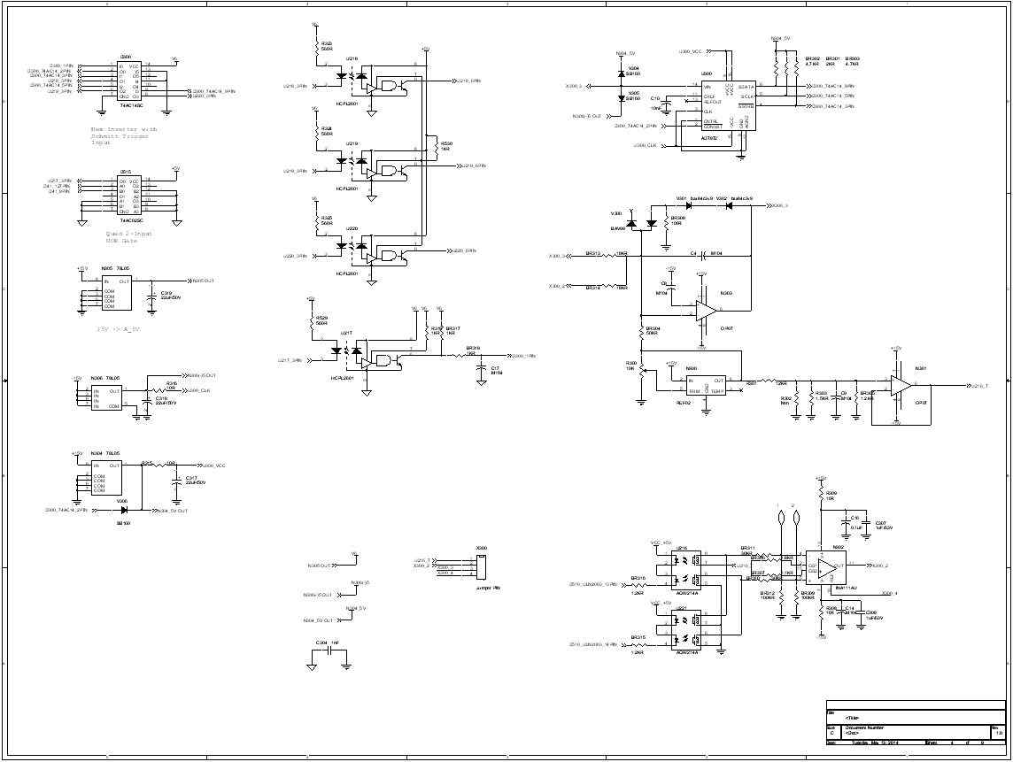 X-FUM230 전자카드 회로 설계 (Analog Isolation)
