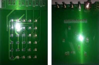 배치 선정에 따른 UV LED CHIP 배치