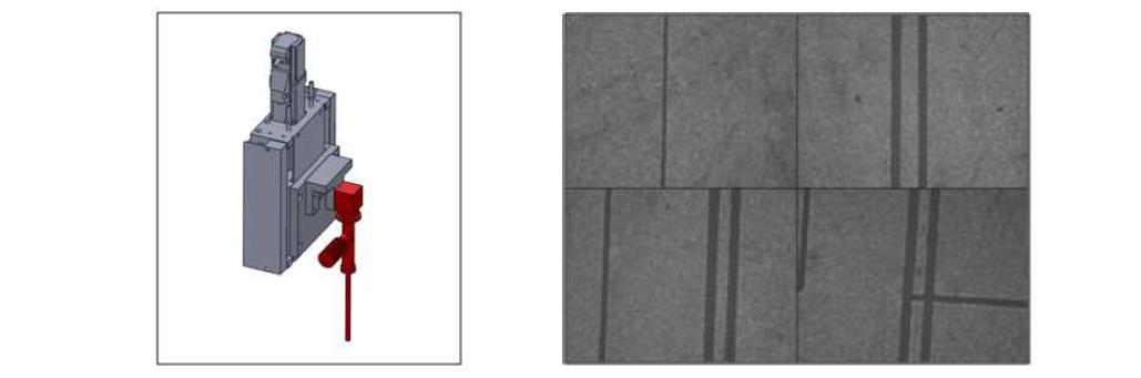 Marking Inspection Vision, 100um±10um line & Ø300um circle