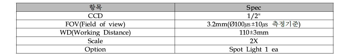 Marking Inspection Vision 개발 사양