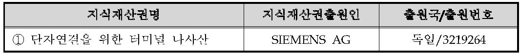 국내외 관련지식재산권 현황