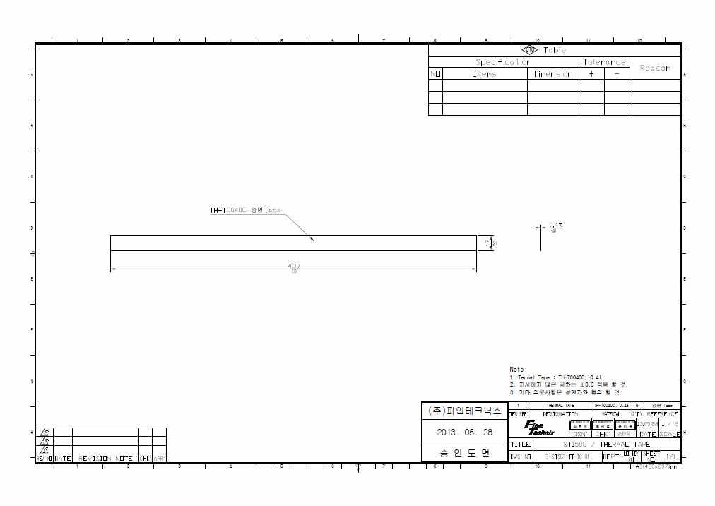 THERMAL TAPE