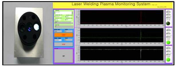 광학렌즈 및 Laser cleaning 플라즈마 모니터링 시스템 S/W