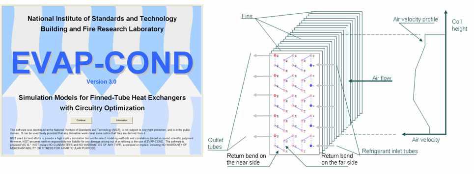 핀-튜브 열교환기 시뮬레이션 프로그램의 활용
