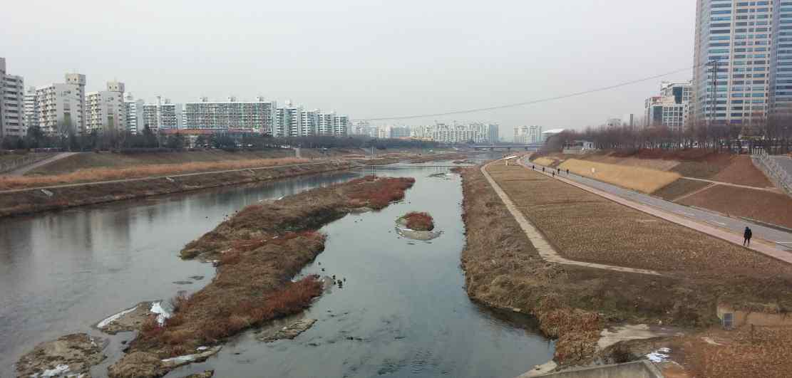 무선송신기 지점에서 바라본 측정 지역