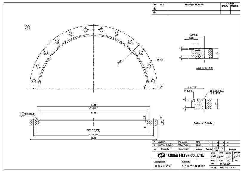 하부 Shell Flange